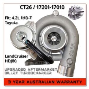 Turbochargers suitable for Toyota Land Cruiser HDJ80 4.2L CT26 17201 ...