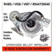 Turbocharger Suit Holden Rodeo 4jb1t 2 8L RHB5 VI58 VI87 HIGH FLOW