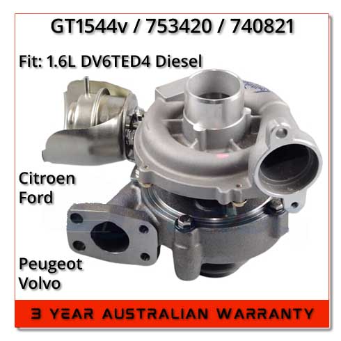 citroen-c3-c4-c5-ford-fiesta-c-max-focus-peugeot-206-volvo-gt1544v-753420-dv6ted4-turbocharger